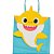 10 Sacolas Baby Shark Com Fechamento Lembrancinha Festa De Aniversário - Imagem 5