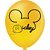 25 Bexigas Balão Festa Mickey Mouse 9 Polegadas - Imagem 2