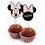 8 Picks Topo Decoração De Doces Festa Minnie Mouse Rosa - Imagem 1