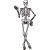 Enfeite Decoração Pendurar Esqueleto Articulado Festa Halloween - Imagem 1