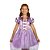 Fantasia Vestido Rapunzel Infantil - Imagem 1