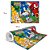 Painel Decorativo Plástico 100x78 Festa Sonic - Imagem 2