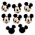 8 Picks Topo Decoração Doces Festa Mickey Mouse - Imagem 2