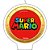 Vela Plana Festa De Aniversário Super Mario - Imagem 1