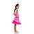Fantasia Infantil Vestido Unicórnio Rosa Com Tiara - Imagem 4