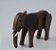Elefante de Madeira Articulado Marrom - Imagem 1