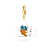 Pingente Gatinho Abraçado - Imagem 1