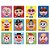 Livro Magnético Crazy Faces personagens Janod - Imagem 7