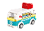 Blocos de Montar Mini-Ônibus Hello Kitty - Imagem 3