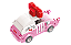 Blocos de Montar Mini-Carro Hello Kitty - Imagem 4