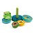 Puzz & Stack Rainbow Djeco - Imagem 2