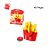 Blocos de Montar Fast Food Batata Frita - Imagem 1