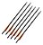 Kit 6 Setas Flechas De Alumínio 16p 40,6 CM Black - Man Kung - Imagem 1