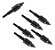 Kit 6 Setas Flechas De Alumínio 16p 40,6 CM Black - Man Kung - Imagem 4