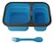 Tigela Dobrável Camping Mini Bento Com Divisória - Ntk - Imagem 4