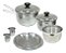 Kit Gourmet Nautika Panelas Em Alumínio C/ 8 Peças - Camping - Imagem 1