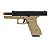 Kit Pistola Airsoft R17 Tan GBB Blowback 6mm + Magazine + Maleta + 4000 BBs + Green Gas - Imagem 4