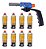 Maçarico Portátil Controle Fluxo Ikon Ntk + 8 Refil Campgás - Imagem 1