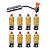 Maçarico Portátil Controle Fluxo Maxtop + 8 Campgas - NTK - Imagem 1