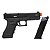 Pistola Airsoft Glock R17 BK GBB Slide Metal + Maleta + 2000 Bbs + Oleo de Silicone - Imagem 5