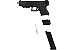 Pistola Airsoft Gbb We Glock G26c Advance Semi-metal - Imagem 5