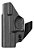 Coldre Kydex Iwb 2.0 Glock Compact Destro Preto - Invictus - Imagem 3