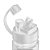 Garrafa Liquid 1 Litro Preta - Invictus - Imagem 4