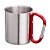 Caneca Adventure Aço Inox Com Mosquetão 220ml - Guepardo - Imagem 2