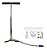 Bomba Manual Fixxar Inox Para Encher Pcp 300 Bar Fix-162 - Imagem 1