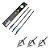 Setas Em Fibra De Carbono 20'' + Ponteiras G5 Artemis Fxr - Imagem 1