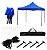 Tenda Gazebo Sanfonada Pagoda Reforçado 3x3 Azul - Kala - Imagem 2