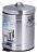 Lixeira 5 Litros Retro Inox C/ Balde Interno Removível Kala - Imagem 4