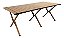 Mesa Dobrável Frade 120cm Com Sacola Portátil Camping - Ntk - Imagem 1