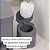 Escova Sanitária De Piso Para Toalete Banheiro Dual Branco - Imagem 10