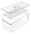 Organizador Geladeira Clear Fresh Acrílico 5 L Transparente OU - Imagem 7