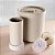 Lixeira Preta Bold 6lt Com Tampa Banheiro Cozinha Fosca Ou - Imagem 2