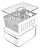 Organizador Clear Fresh 2,2L Natural - ou - Imagem 2