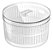 Organizador Clear Fresh Circular 5,5L Natural - OU - Imagem 1