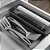 Organizador de Rolos Duplo Clear Preto - OU - Imagem 3