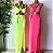 CONJUNTO NEON ROSA SAIA COM FENDA ROSA K 6TT286NAH - Imagem 1
