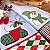 NATAL - KIT 2 PANOS DE PRATO BORDADOS, BOTA BONECO 65X44CM - Imagem 2