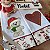NATAL - KIT 2 PANOS DE PRATO BORDADO, URSO CORAÇÃO 65X44CM - Imagem 2
