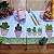 Kit 4 Pano de Prato – Cactos, 65cm x 44cm. - Imagem 1