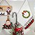 NATAL - TOALHA DE LAVABO BORDADA - GUIRLANDA ALINE - Imagem 5