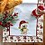 NATAL - CAMINHO DE MESA ESPECIAL BORDADO, URSO 1.10CM X 40CM. - Imagem 3