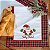 NATAL - CAMINHO DE MESA ESPECIAL BORDADO, NOEL ABRAÇO 1.10CM X 40CM. - Imagem 2