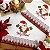 NATAL - KIT ROSTO E LAVABO BORDADO, NOEL ABRAÇO - Imagem 1