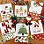 NATAL - KIT 6 PANOS DE PRATO BORDADOS 02, 65cm x 44cm. - Imagem 2