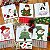 NATAL - KIT 6 PANO DE PRATO BORDADOS 01, 65cm x 44cm. - Imagem 3