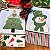 NATAL - KIT 6 PANO DE PRATO BORDADOS 01, 65cm x 44cm. - Imagem 5